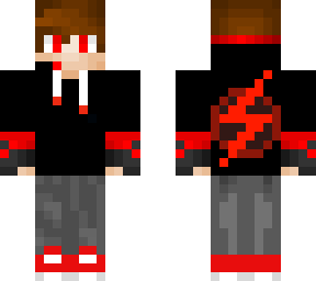 dark hoodie flash