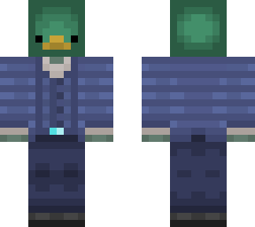 duck in a suit