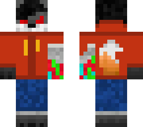 evil robot me (broken arm)