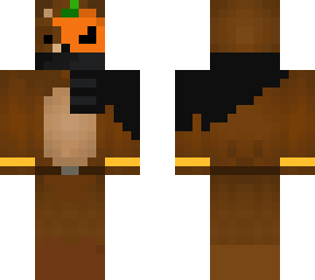 fancy pumpkin teddy bear