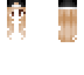 female hb - short w/ hat - blonde
