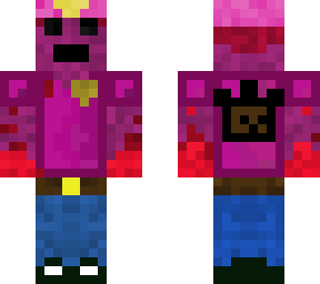 finished purple guy