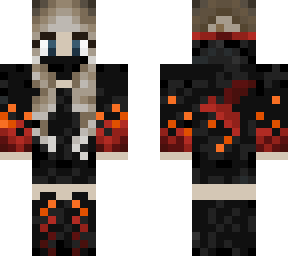 fire ghost girl