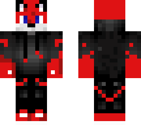 firey wolfz skin