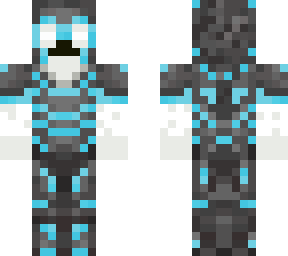 ghost hero brine in diamond nether rite armor