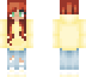 ginger yellow hoodie