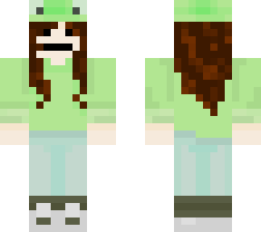 gracie - frog outfit