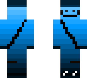 gradient blue secret agent