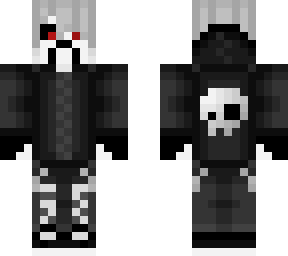 grim reaper (cryptid oc) (hoodie down)