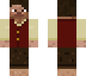 hobbitish person with vest
