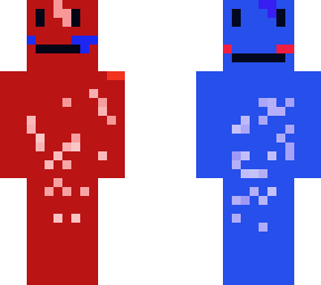 if red and blue was connected twins