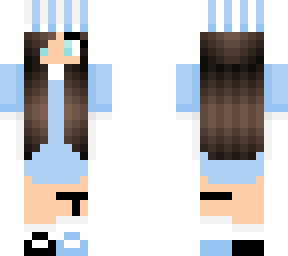 light blue oversized shirt