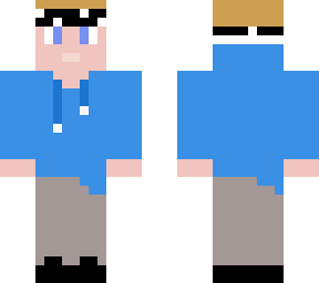 minecraft blonde boy 2.0