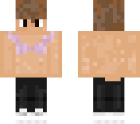 my only skin but without shirt and a bikiny