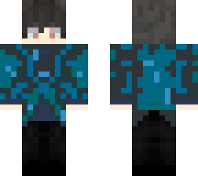 ocean themed suit without creatures and plants