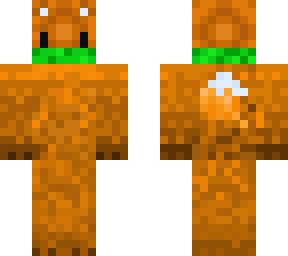 orange fox withe a scarf