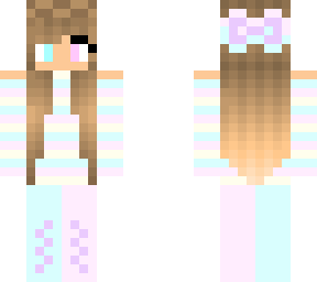 pastel girl purple feet