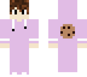 pastel violet - boy - cookie on back