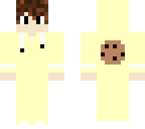pastel yellow hoodie - boy - cookie on back