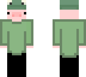 pig with frog outfit :d