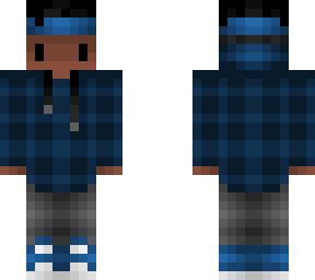 plaid flannel top (chibi)