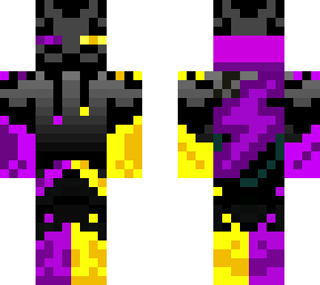 purple / yellow lightning enderman fixed