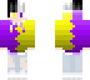 purple and yellow boy