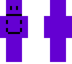 purple smiley skin