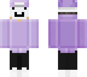 purple with smiley face