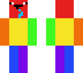 rainbow skin