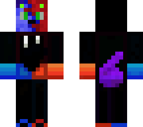 rainbow wolf