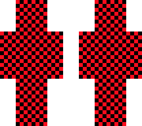 red and black squares