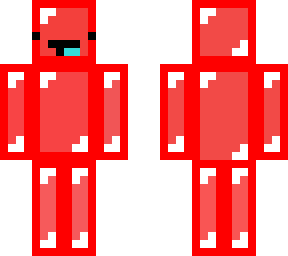 red skeppy when he touched the evil red egg in the dream smp