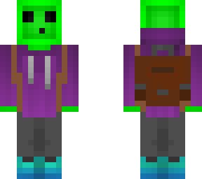 slime with backpack