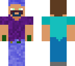 steve with netherite armore lolol