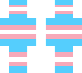 trans flag skin. pride. trandgender