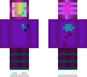 tv head ( purple )