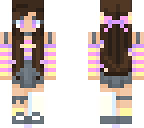 yellow and violet girly