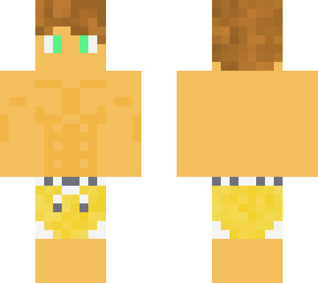 yellow swim boy