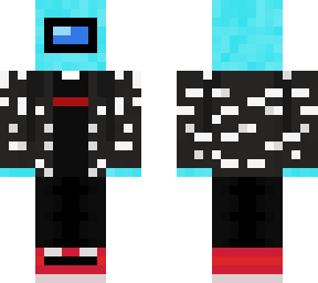 among drip  (cyan)