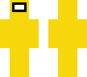 among us yellow character