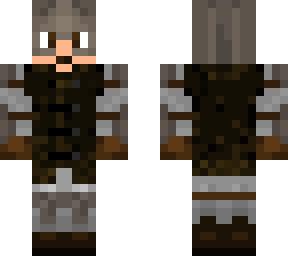 armored gambeson, grey