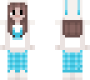 blue bunny girl