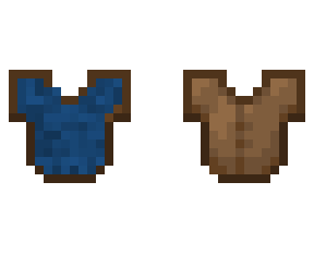 blue chest plate