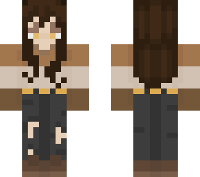 brown aesthetic girl
