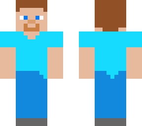 cartoon steve skin (cool)