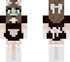 cat maid girl