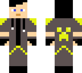 cool boy skin with creeper on back