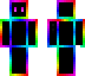 cool rainbow skin