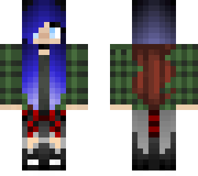 cute plaid girl